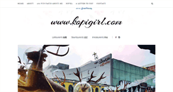 Desktop Screenshot of kopigirl.com